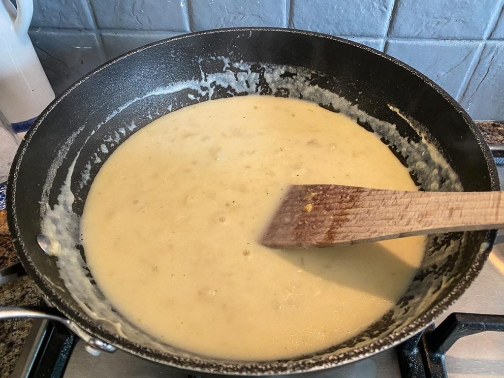Scottish Cullen Skink Recipe in a pan