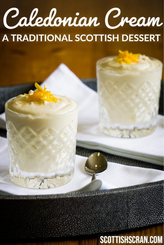Caledonian Cream Recipe - Traditional Scottish Dessert Pin