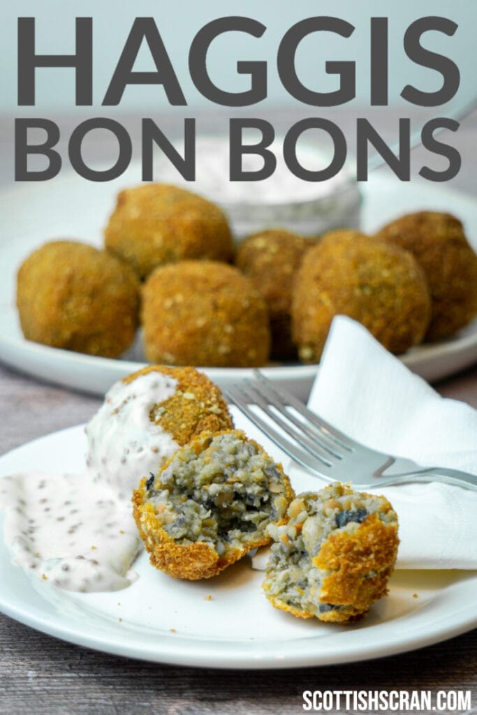Haggis Bon Bons Recipe - Haggis Balls Recipe Pin